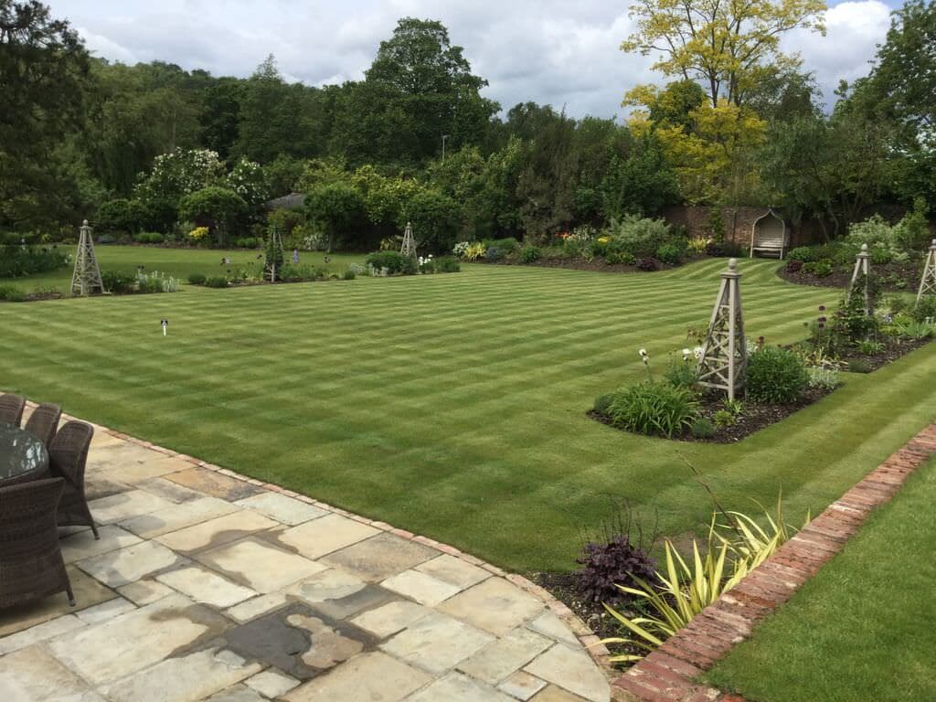 Large garden design